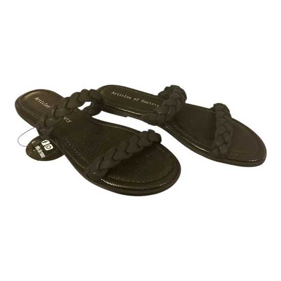 Articles of Society Black Sandals - Size 8 - Picture 1 of 6